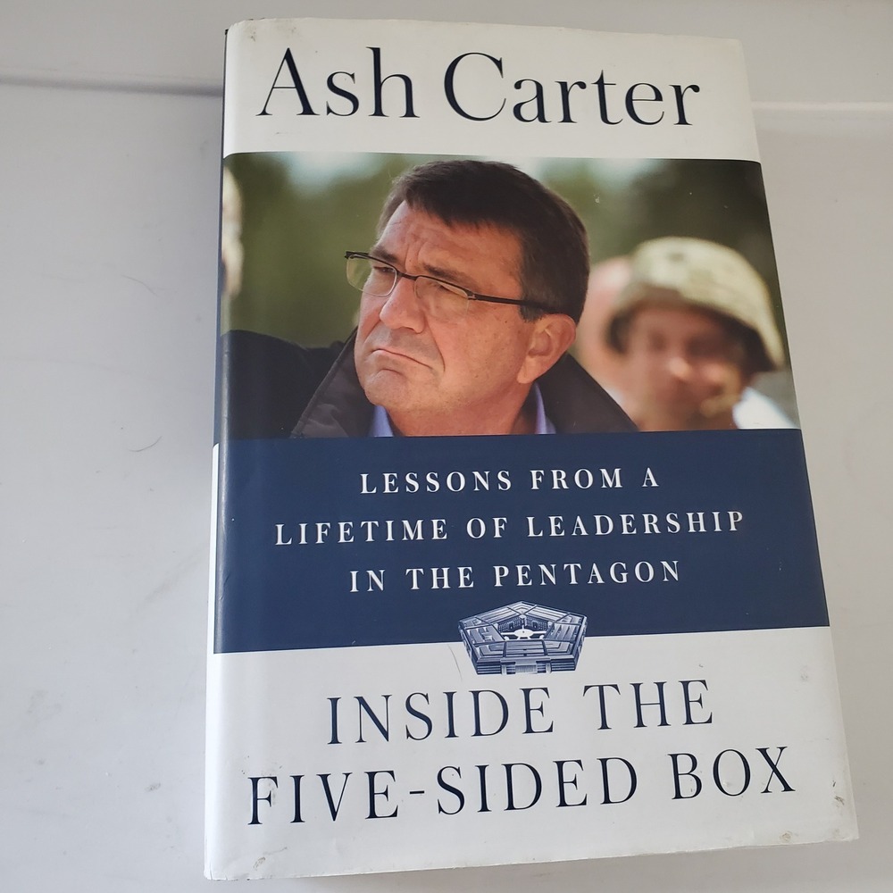 Inside the Five-Sided Box Ash Carter Hardcover Leadership Pentagon 2019 Book
